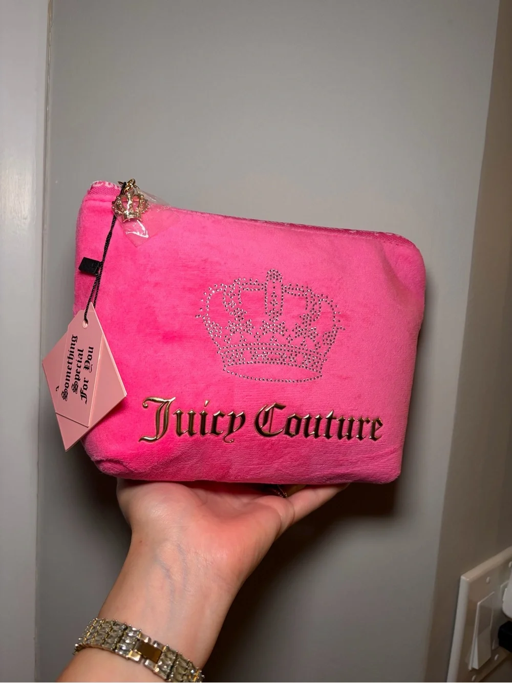 Juicy Couture plush velvet